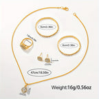 Women'S Fashion Watch & Jewelry set