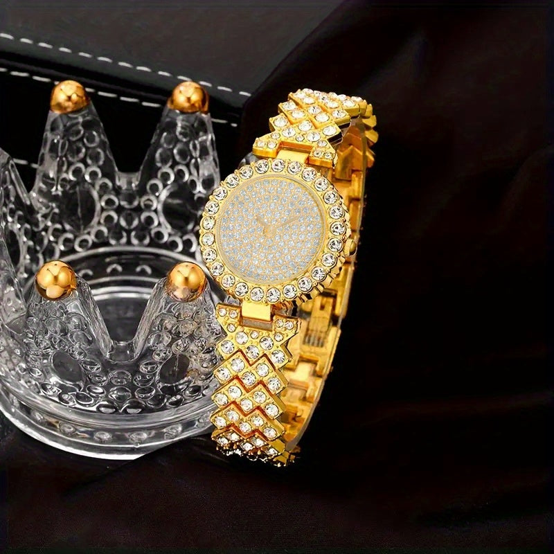 Women'S Fashion Watch & Jewelry Set