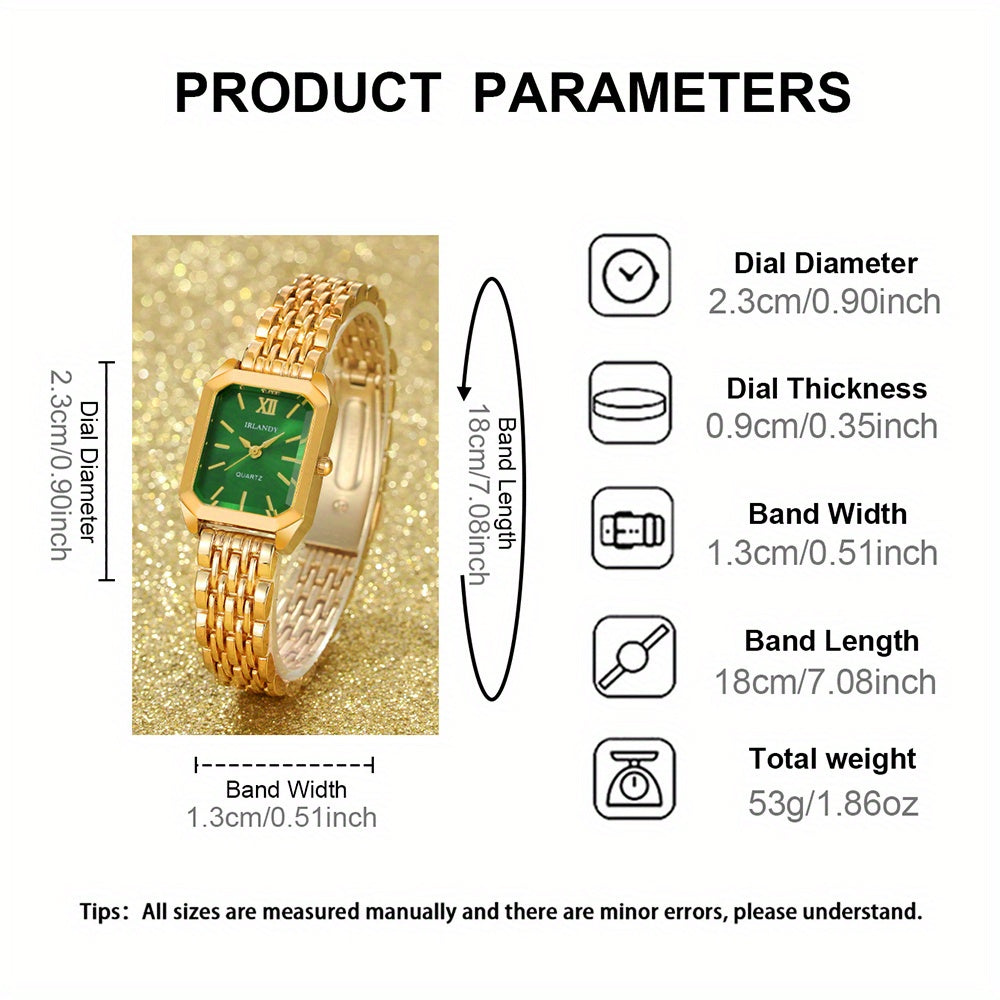 Women'S Fashion Watch & Jewelry set