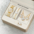 Women'S Fashion Watch & Jewelry Set