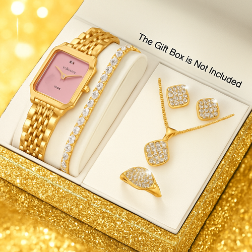 Women's Fashion Watch & Jewelry Set.