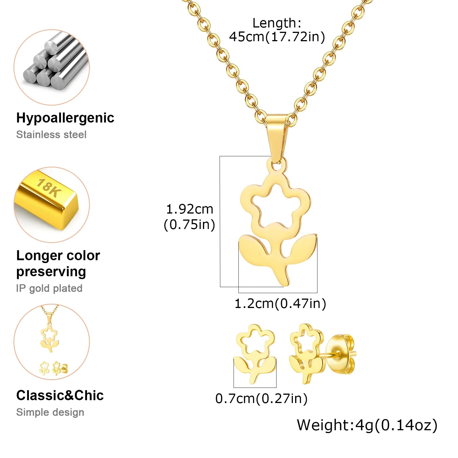 Giulisse Nature-Inspired Jewelry Set
