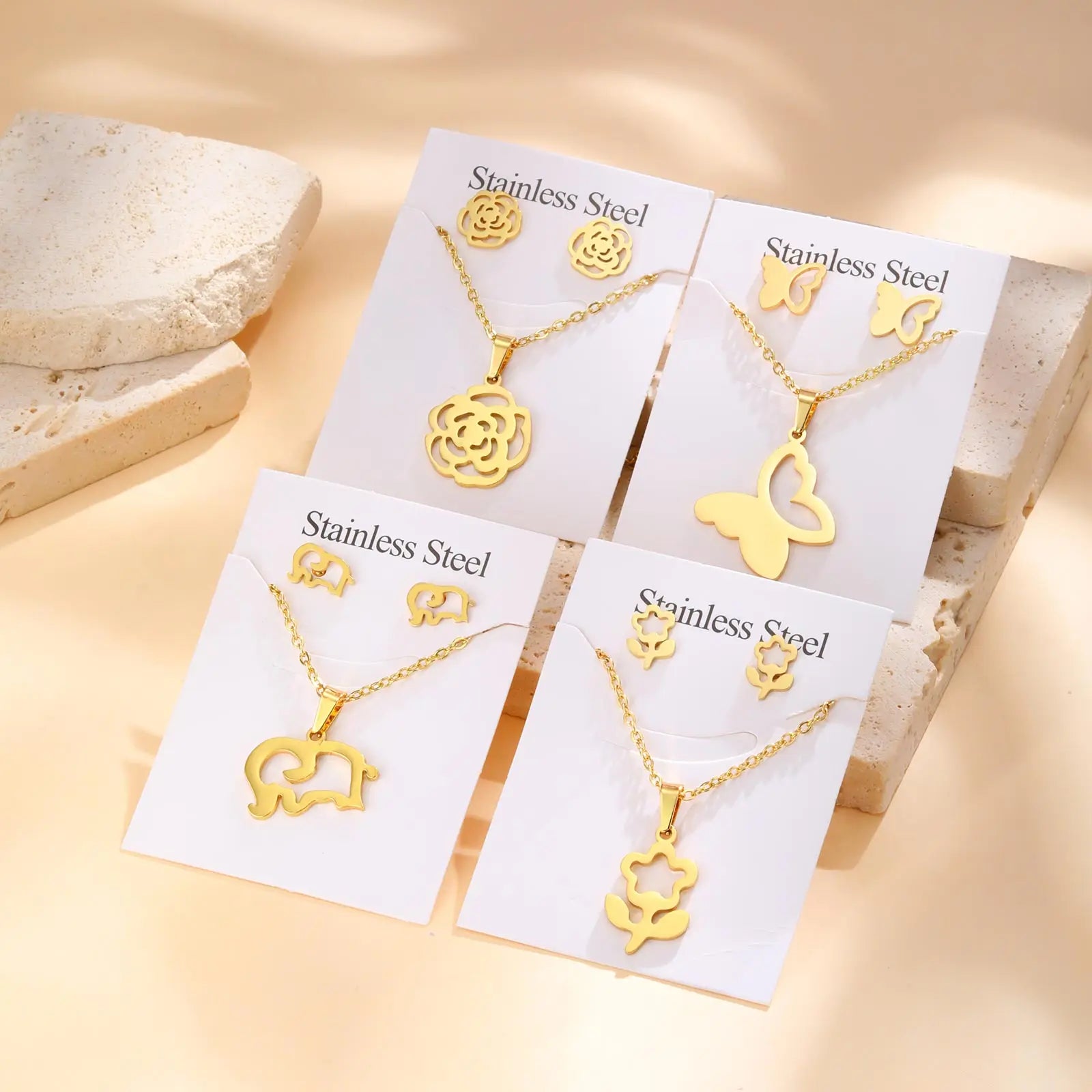 Giulisse Nature-Inspired Jewelry Set
