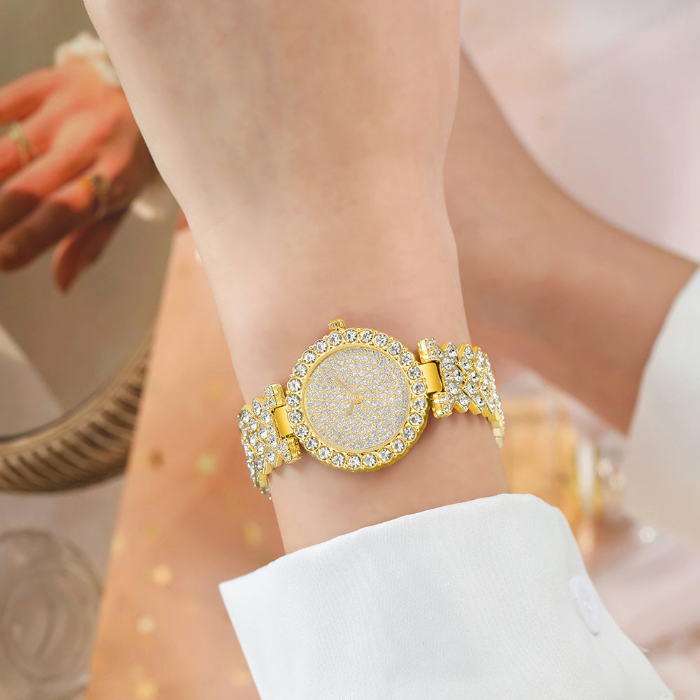Women'S Fashion Watch & Jewelry Set