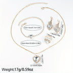 Women'S Fashion Watch & Jewelry Set