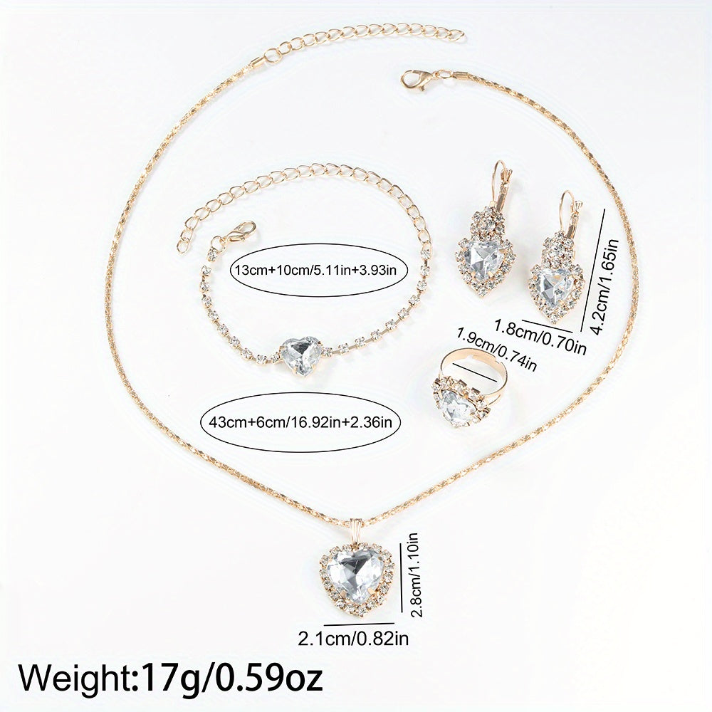 Women'S Fashion Watch & Jewelry Set