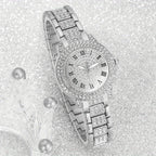 Gorgeous Silvery  Watch+ Jewelry Set
