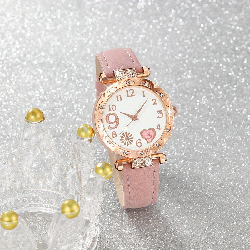 Women's watch and jewelry set